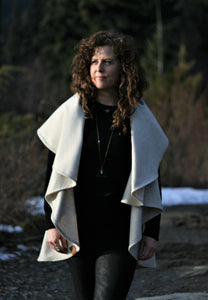 100% Melton Wool Vest Wrap